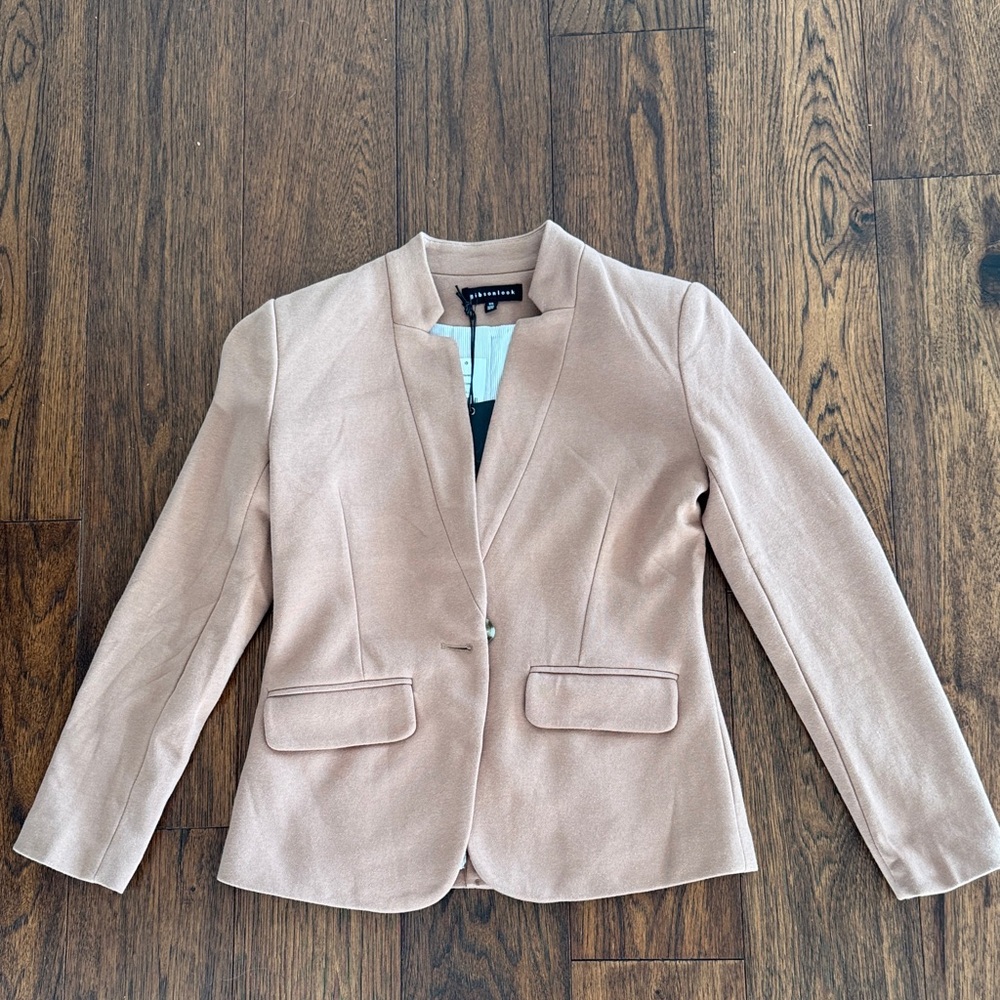 Gibsonlook Notch Collar Blazer NWT